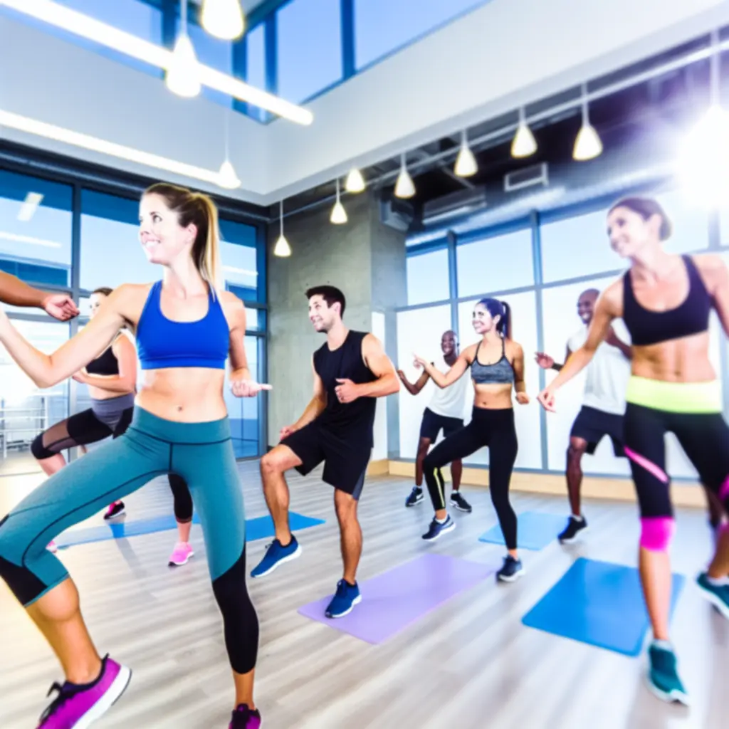 Csoportos erőnléti edzés a PowerFiit Gym termében